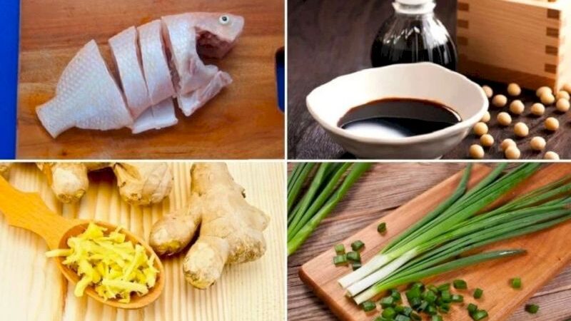 Chia sẻ công thức làm cá diêu hồng hấp xì dầu đậm đà